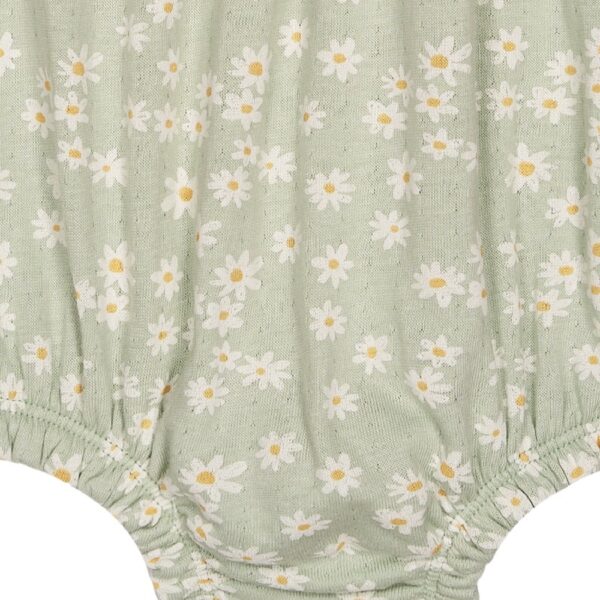 By Gerber Baby Girl Bubble Romper with Flutter Sleeves, Sizes 0/3 Months - 24 Months