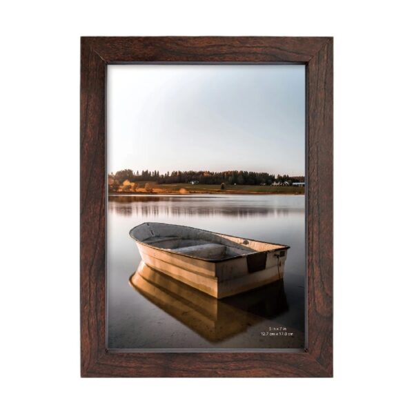 11 x 14 5-in-1 Wood Picture Frames Set-11x14 Matted to 8x10 Wall Frames, Black