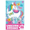 ( 3 Pack ) Unicorn Dreams 48 Pieces Interlocking Jigsaw Puzzle for Kids