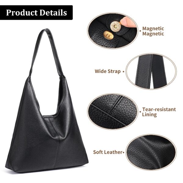 Sendfen Handbags for Women Shoulder Bags Tote Satchel Hobo 4pcs Purse Set