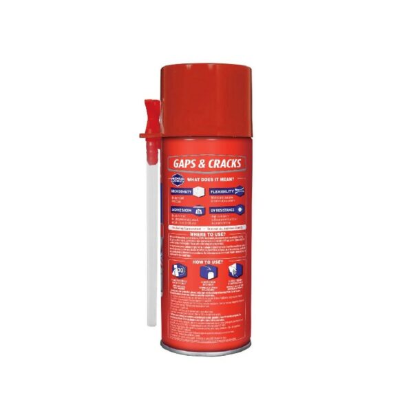 (4 pack) Tite Foam Insulating Foam Sealant Gaps & Cracks, Pack of 1, White 12 oz Can