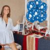 PMU Graduation Balloons 11 Inch PartyTex Premium Emerald Green with All-Over Print White Grad Caps-Confetti and Streamers Pkg/100