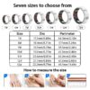 2025 new smart wearable device compatible with Android/iPhone sleep record smart ring 8 sports modes