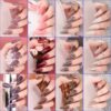 Candy Lover Gel Nail Polish Kit with UV LED Lamp, 12 Colors Cute Lady Gel Polish Starter Kit, All-in-One Quick Dry Soak Off Nail Gel Manicure Kit with DIY Tools Valentine Gift for Women