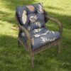 42” x 21” Hawaii Back Chair Outdoor Seating Cushions, Durable Polyester