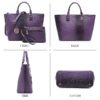 Women's Handbags Purses Large Tote Shoulder Bag Top Handle Satchel Bag for Work