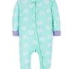 Brand Gender Neutral Footless Unionsuits, 3-Pack, Sizes 0/3 Months - 5T