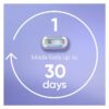 Extra Smooth Contour Women's Razor Blade Refills, 4 Count