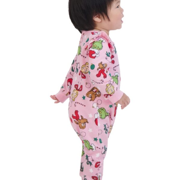 Dr.Seuss Baby Boy Grinch Printed Coverall, Sizes 0-24 Months