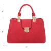 Women Satchel Handbags Top Handle Purse Medium Tote Bag Vegan Leather Shoulder Bag