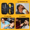 Cordless Hair and Beard Clipper with Scissors + Case