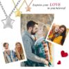 Dainty Heart Necklace Sterling Silver Charm Necklace Pendant Jewelry Gift for Women Mom