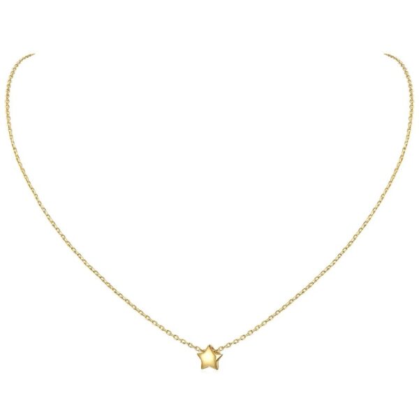 Dainty Heart Necklace Sterling Silver Charm Necklace Pendant Jewelry Gift for Women Mom
