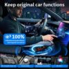 Universal Portable Wireless Apple Carplay Android Auto Adapter Dongle In Car