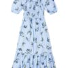 Mommy and Me Floral Ruffle Dress, Sizes XS-XXL