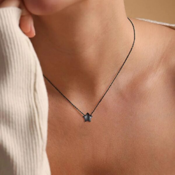 Dainty Heart Necklace Sterling Silver Charm Necklace Pendant Jewelry Gift for Women Mom