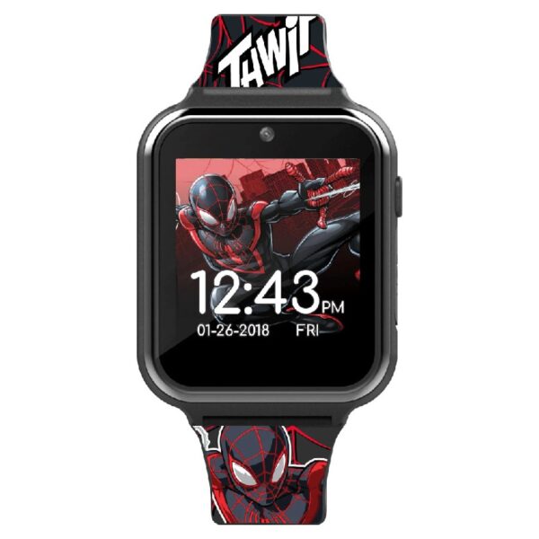 Sega Sonic The Hedgehog iTime Unisex Child Smart Watch with Silicone Strap and Blue Case 42mm