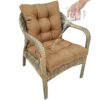 42” x 21” Hawaii Back Chair Outdoor Seating Cushions, Durable Polyester