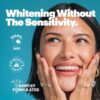 Enamel-Safe & Peroxide-Free Teeth Whitening Strips, Dentist Formulated, 14-Pack