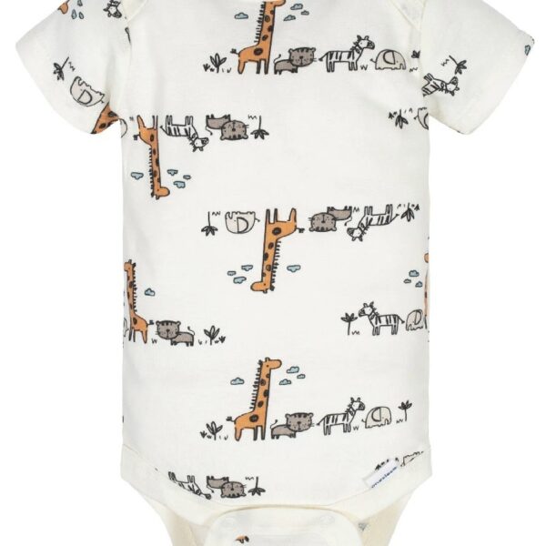 Baby Boy Short Sleeves Onesies Bodysuits, 8-Pack, Sizes Newborn-12M