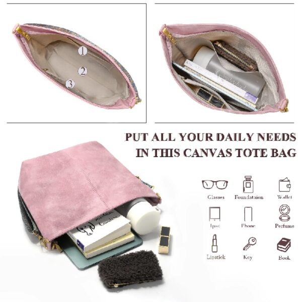 Hobo Bags for Women Crossbody Handbags Guitar Strap Shoulder Bucket Bag Vegan Leather Purse Trendy Boho Tote Purses