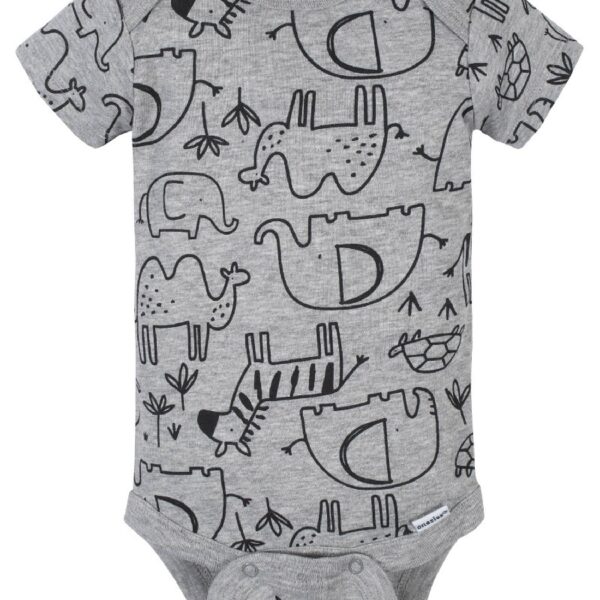 Baby Boy Short Sleeves Onesies Bodysuits, 8-Pack, Sizes Newborn-12M