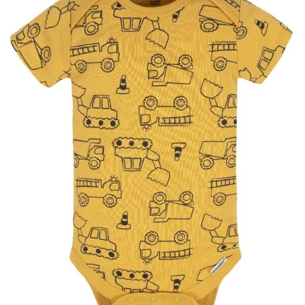 Baby Boy Short Sleeves Onesies Bodysuits, 8-Pack, Sizes Newborn-12M