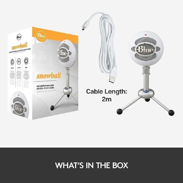 Snowball - Microphone - white