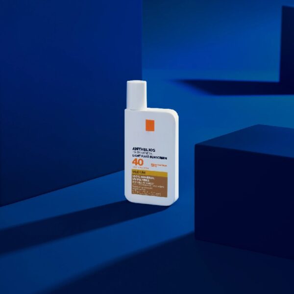 Anthelios Tinted Mineral Fluid Sunscreen for Face SPF 50, 1.7 fl oz