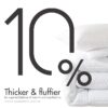 Queen Size 3-Piece All-Season Down Alternative Comforter Set Deep Black | Comforter + Pillow Cases Bedding Set | Hotel Grade Bed in a Bag by