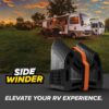 Sidewinder Camper RV Sewer Hose Support - Plastic, Multicolor, 15-Foot (43041)