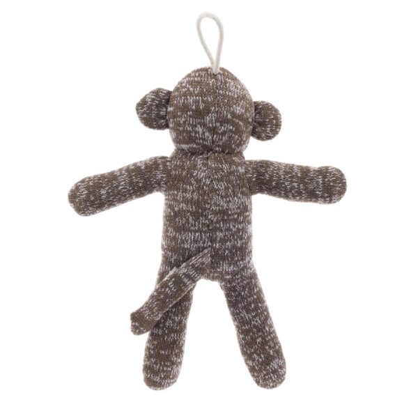 (4 pack) Vibrant Life Cozy Buddy Sock Monkey Dog Toy, Chew Level 1