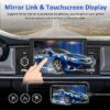 5 Inch Car Radio Single Din Car Stereo CarPlay Android Auto Bluetooth Mirror Link