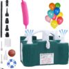 Electric Balloon Pump, 4-in-1 Portable Electric Air Pump For Inflatables, Balloons And Sports Ball, Balloon Inflator For 260q, Foil, Latex Balloons And Pool Floats, Faster And Save Time