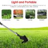 Cordless Weed Eater 900W Electric Brush Cutter Lawn Edger Grass String Trimmer
