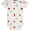 Assorted Short Sleeve Onesies Bodysuits, 8pk (Baby Boy or Baby Girl Unisex)