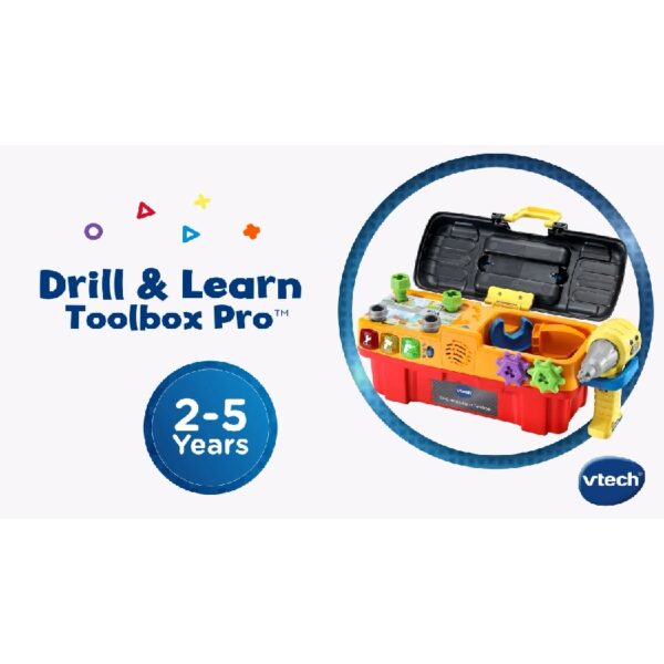 5f2b58ca0927438787dcb33000fe2c3f Drill & Learn Toolbox Pro with Accessories, Baby and Toddler Toys