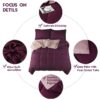 Light Weight Down Alternative Comforter Set, Queen, Green, Reversible