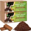 10lb of  100% Organic Coco Coir Bricks with Low EC and pH Balance High Expansion Coco Fiber for Herbs, Flowers,Plants Gardening Renewable Coconut Soil