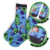 Creeper Boys 3-Piece Set - Short Sleeve Graphic T-Shirt, Shorts & Socks - Complete Summer Outfit for Kids (Sizes 4-16)