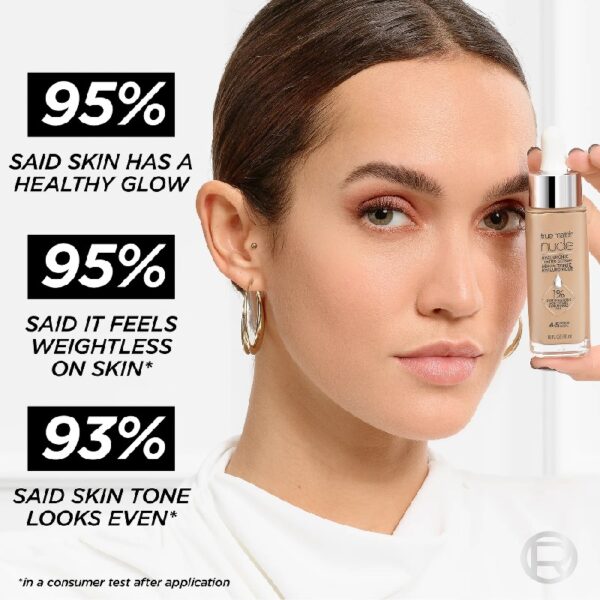 (2 pack) True Match Serum Foundation Makeup, 4.5-5.5 Rich Medium, 1 fl oz
