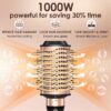 Hair Dryer Brush, Hot Air Brush, Blow Dryer Brush Tool Set Straightener/Dryer/Curling Plastic