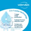 Sensitive+ Newborn & Baby Wipes, 3-In-1 Cleans, Cares, Protects, 99.9% Water, Unscented & Hypoallergenic, 9 Packs (540 Wipes)