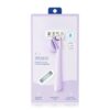 (2 Pack) 5-Blade Women's Razor Kit - 1 Handle, 2 Blade Refills, Magnetic Hook - Lilac