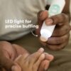 Electric Nail File and Buffer Set, Fingernail Clippers Alternative for Newborn to Toddler