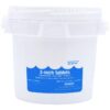3 Inch Stabilized Chlorine Tablets for Sanitizing Swimming Pools - Individually Wrapped, Slow Dissolving - 90% Available Chlorine - Tri-Chlor - 5 Pounds LPM 12071