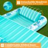 Inflatable Tanning Pool Lounger Float, 70