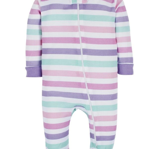 Brand Gender Neutral Footless Unionsuits, 3-Pack, Sizes 0/3 Months - 5T
