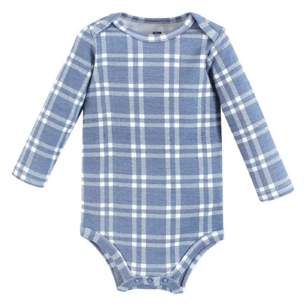 Cotton Long-Sleeve Bodysuits, 5-Pack, Newborn- 24 Months