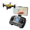 4K Foldable Mini Drone for Kids, Drone with Camera, Portable RC Quadcopter with Altitude Hold 3D Flips and Headless Mode Easy to Fly